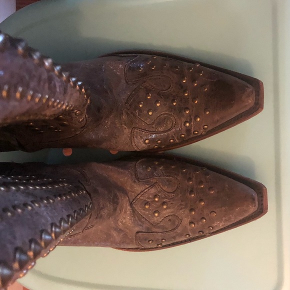 Corral Stud Snip Toe Fashion Western Boots - Picture 6 of 7